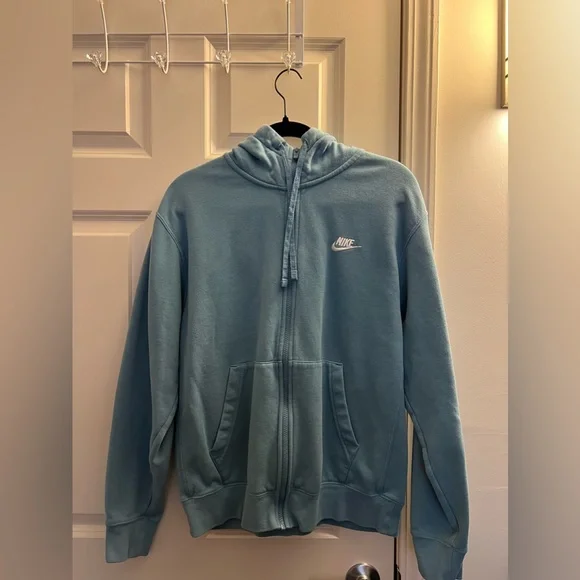 sachin and babi light blue dress Womens Long Nike Hoodie Nike Hoodie Dress Nike Women's Fleece Dress  Nike Sportswear main image 0